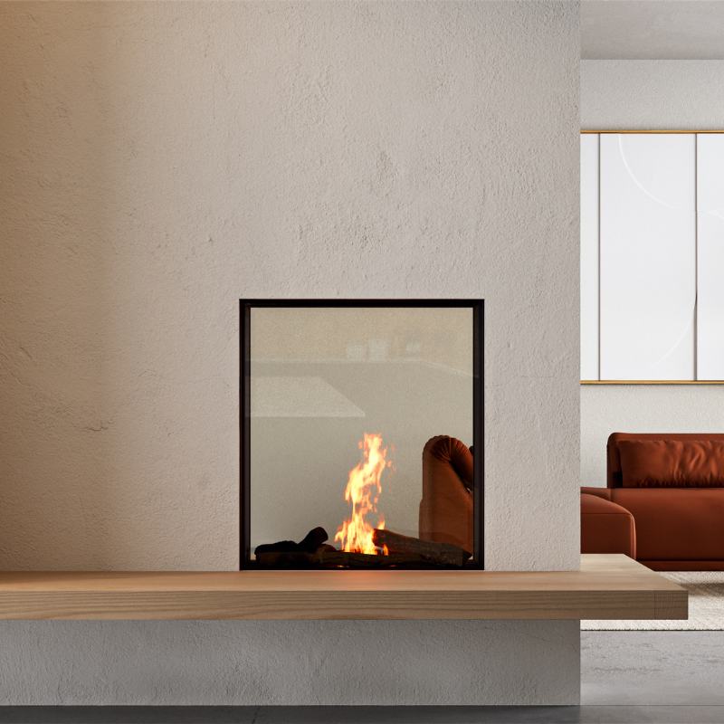 Element4 Sky Small T Bio (32" Vertical See-Through Bio Ethanol Firepla ...