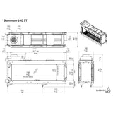 Element4 Summum 140 ST Outdoor Technical Drawing Specs