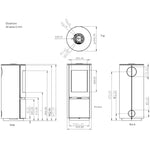 Element4 Bioethanol Ovation Technical Drawing Specs