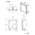 Element4 Cupido 70 Technical Drawing Specs