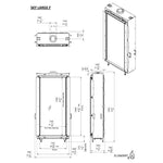 Element4 Sky Large Technical Drawing Specs