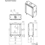 Element4 Sky Small ST Outdoor Technical Drawing Specs.