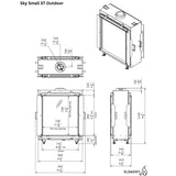 Element4 Sky Small ST Outdoor Technical Drawing Specs.