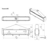 Element4 Tenore 240 Technical Drawing Specs